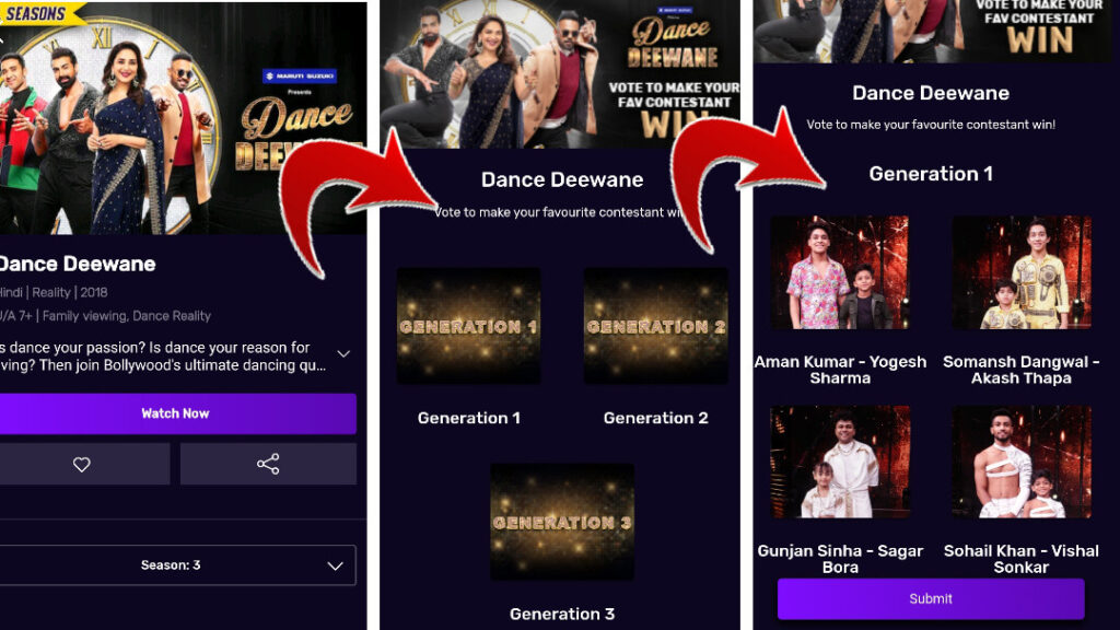 How to Vote Dance Deewane 3 Contestants, Voting Methods Voot – Jio App